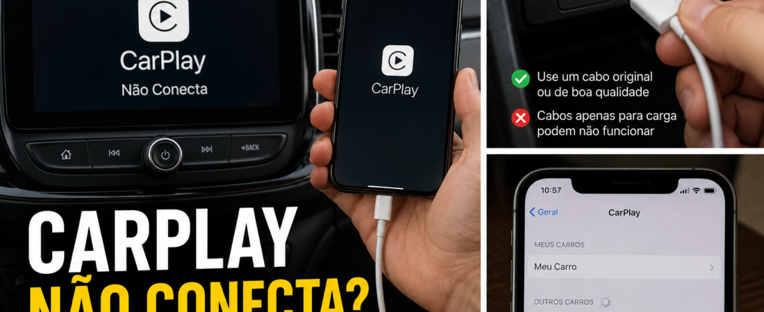CarPlay não conecta? Tente estas 7 soluções primeiro